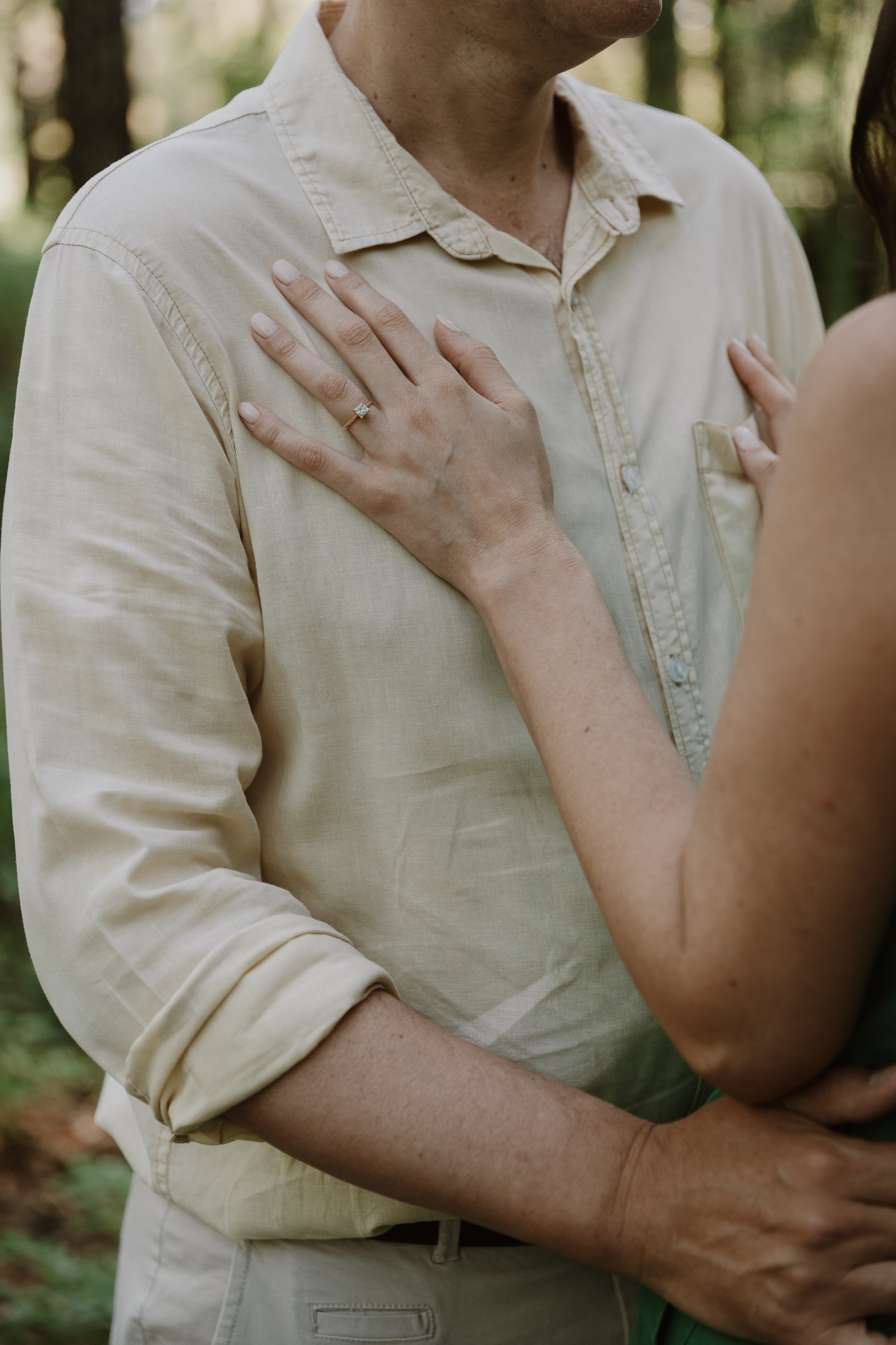 Ring detail - Chantel and Philippe